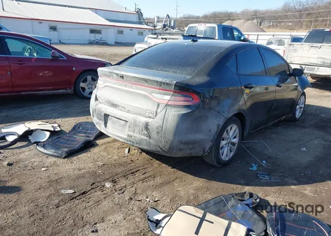 2014 Dodge Dart Sxt from USA, damaged, VIN 1C3CDFBB8ED682553